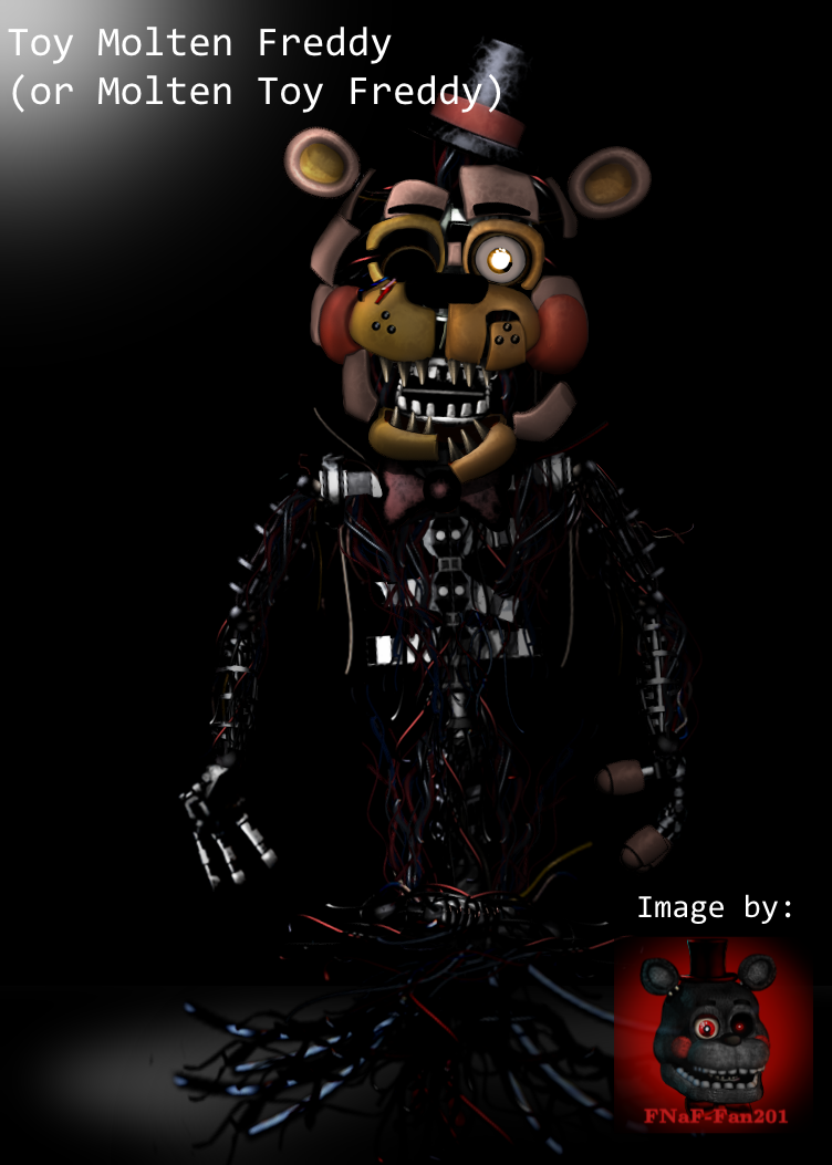 Molten Freddy Head by Peterwayne32 on DeviantArt