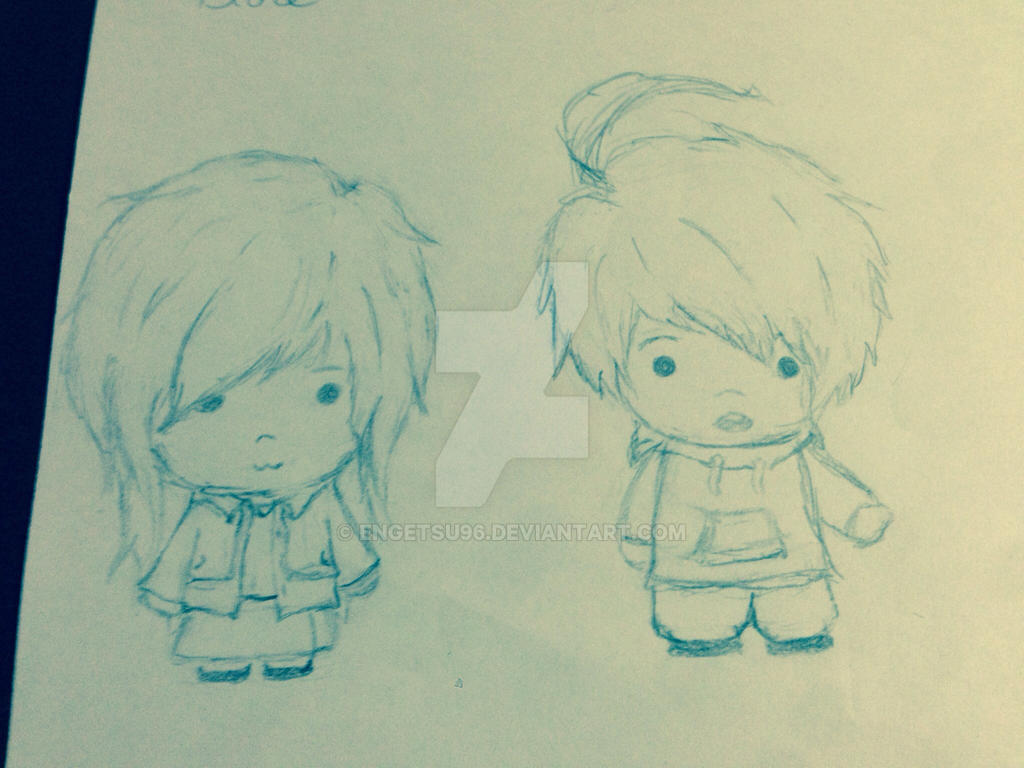 Two Chibi Talking Chibi pair 1 by Engetsu96 on DeviantArt