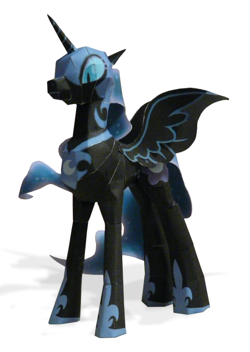 Nightmare Moon final prototype by muffinshire