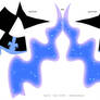 Nightmare Moon papercraft 3of4