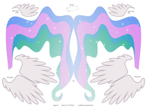 Princess Celestia pattern 4of4