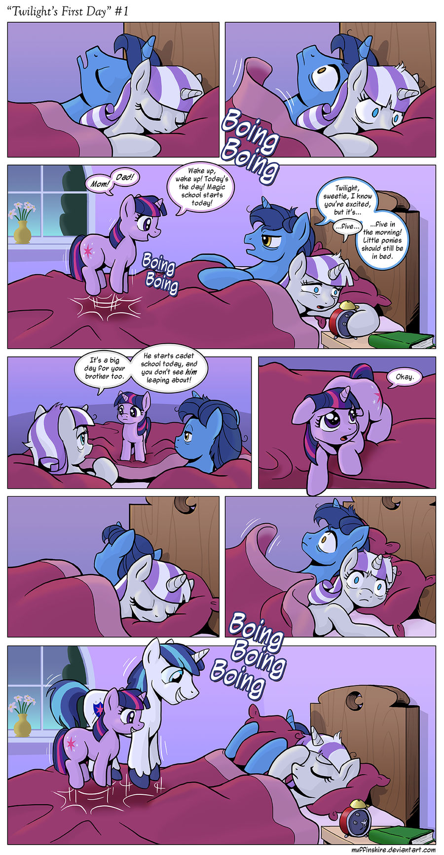 Comic - Twilight's First Day #1