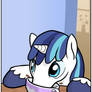Shining Armor's table manners