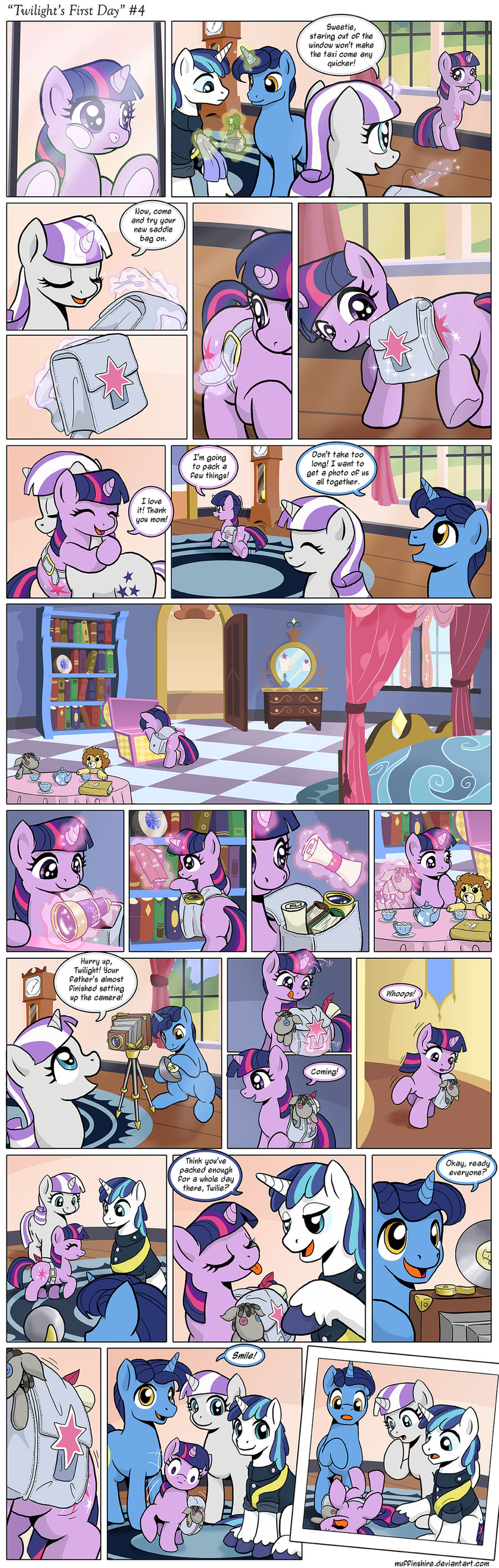 Comic - Twilight's First Day #4 by muffinshire