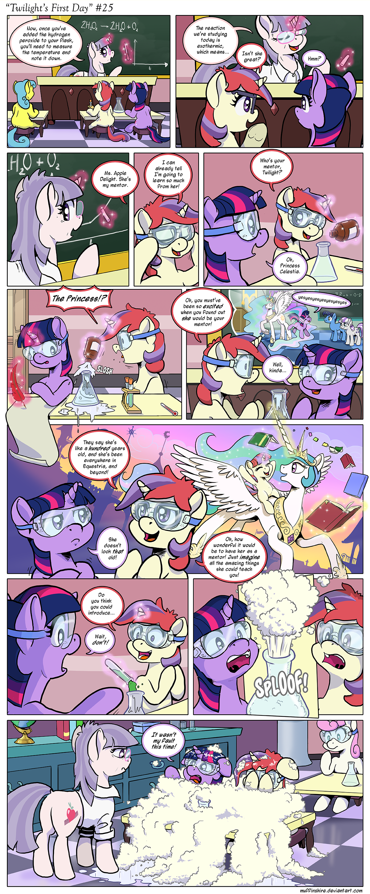 Comic - Twilight's First Day #25