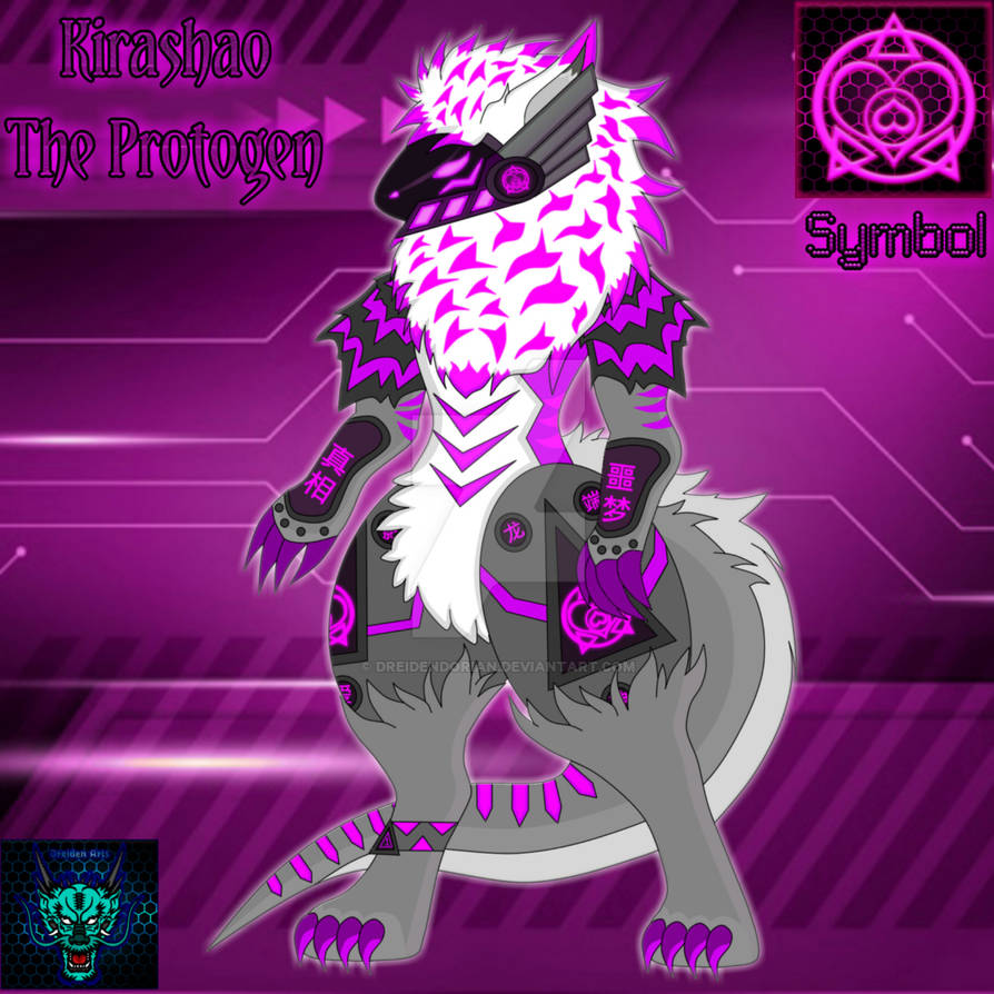 Protoden Marveilis Kirashao The Protogen by DreidenDorian on DeviantArt
