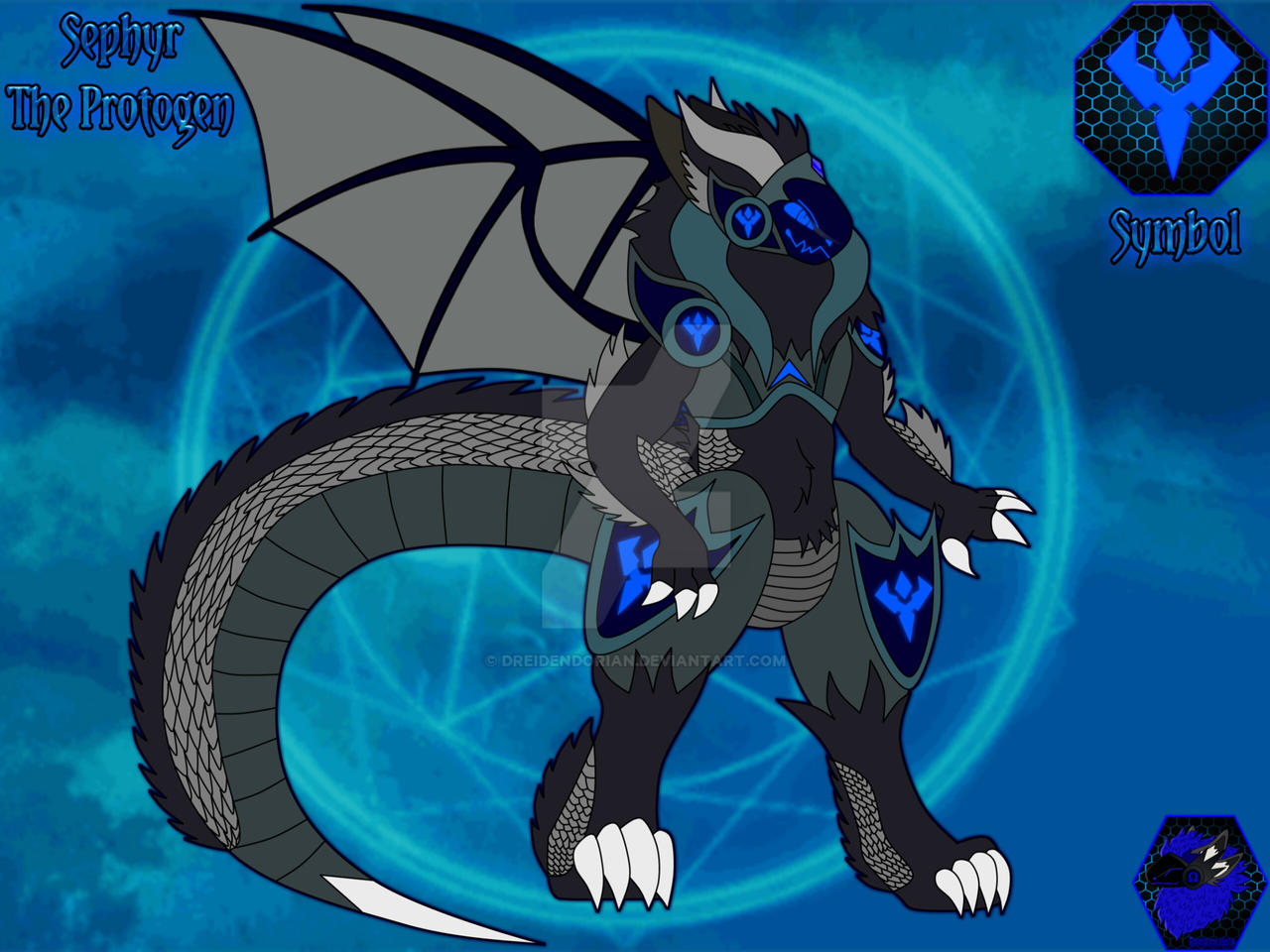 Protoden Sephyr The Protogen by DreidenDorian on DeviantArt
