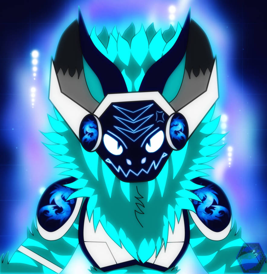 Protoden Dreiden the protogen Ultrainstinto fondo lineart by DreidenDorian on ...