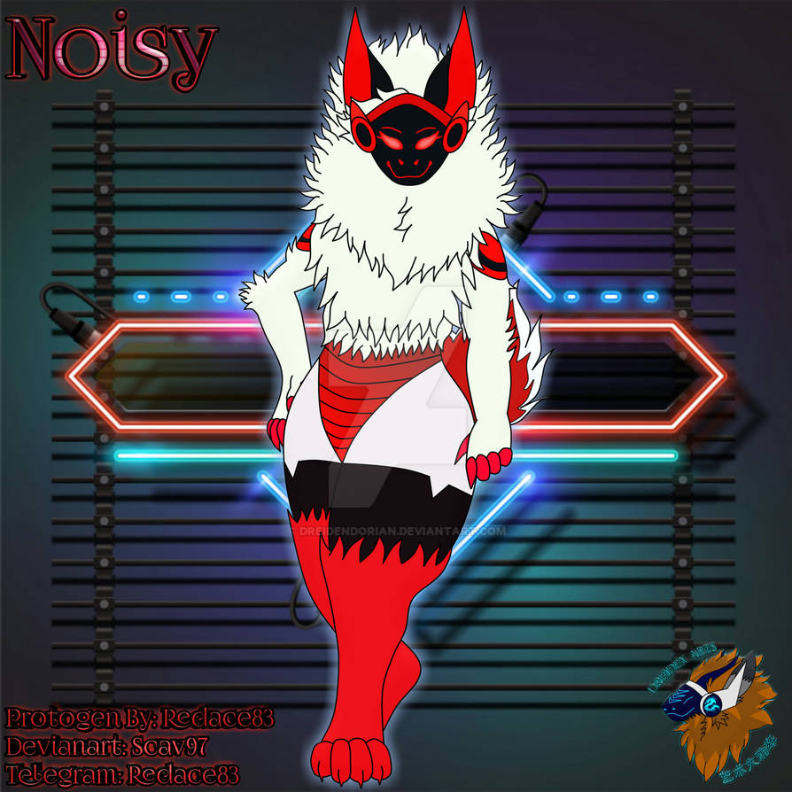 Protoden Noisy The Protogen Fanart by DreidenDorian on DeviantArt