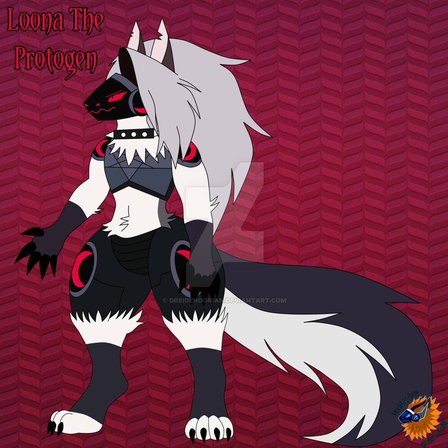 Protoden Loona The Protogen by DreidenDorian on DeviantArt