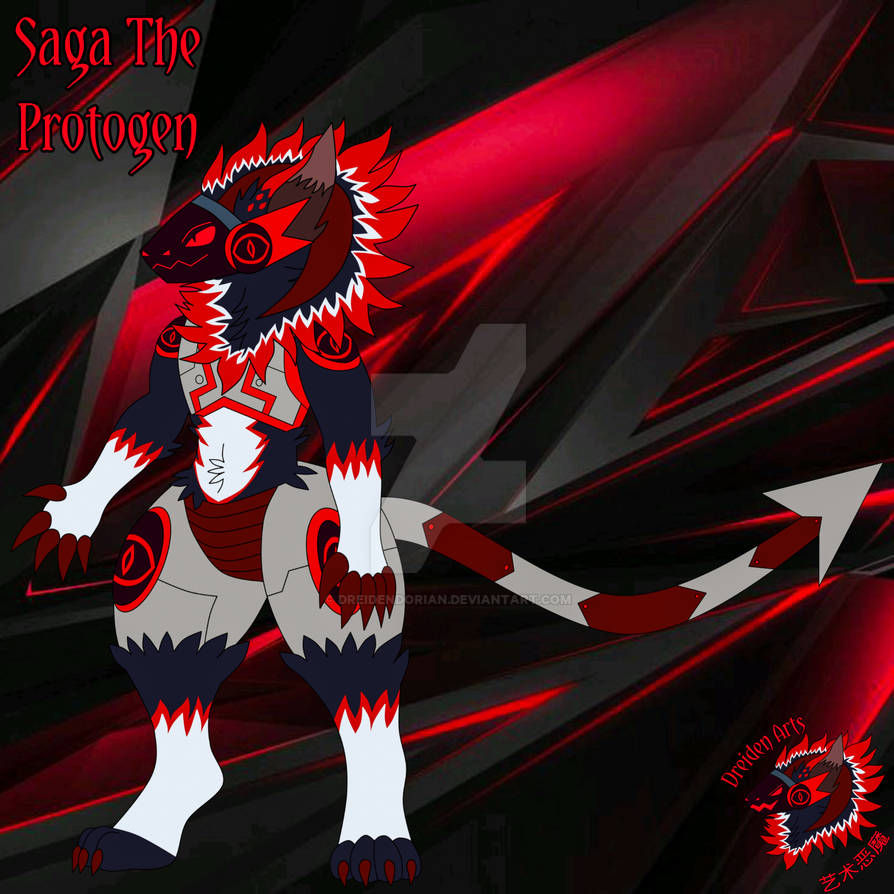 Protoden Saga the protogen by DreidenDorian on DeviantArt