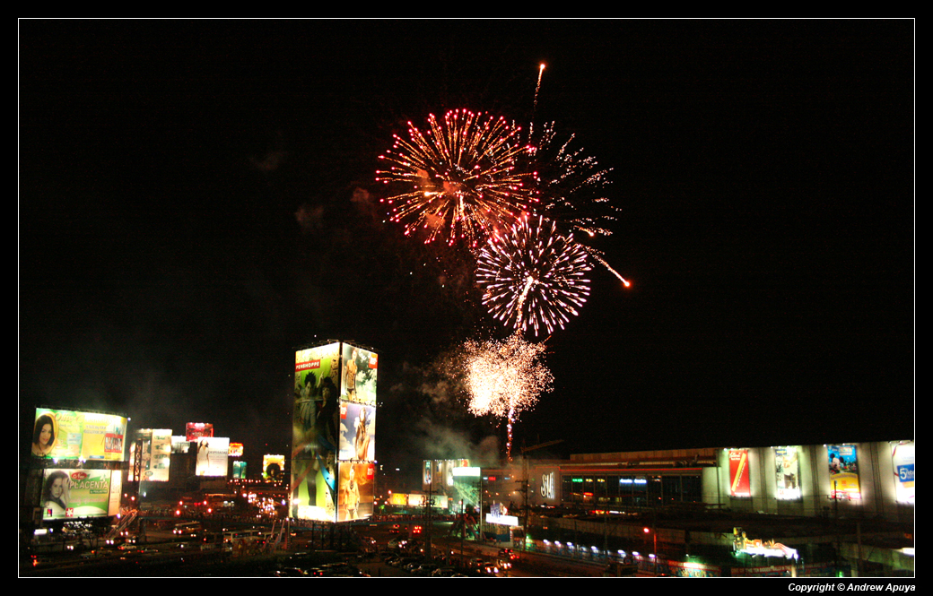 More Fireworks, Happy 2008