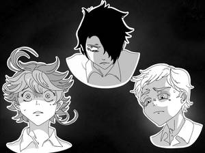 Promised Neverland Fanart (Dark and Light)