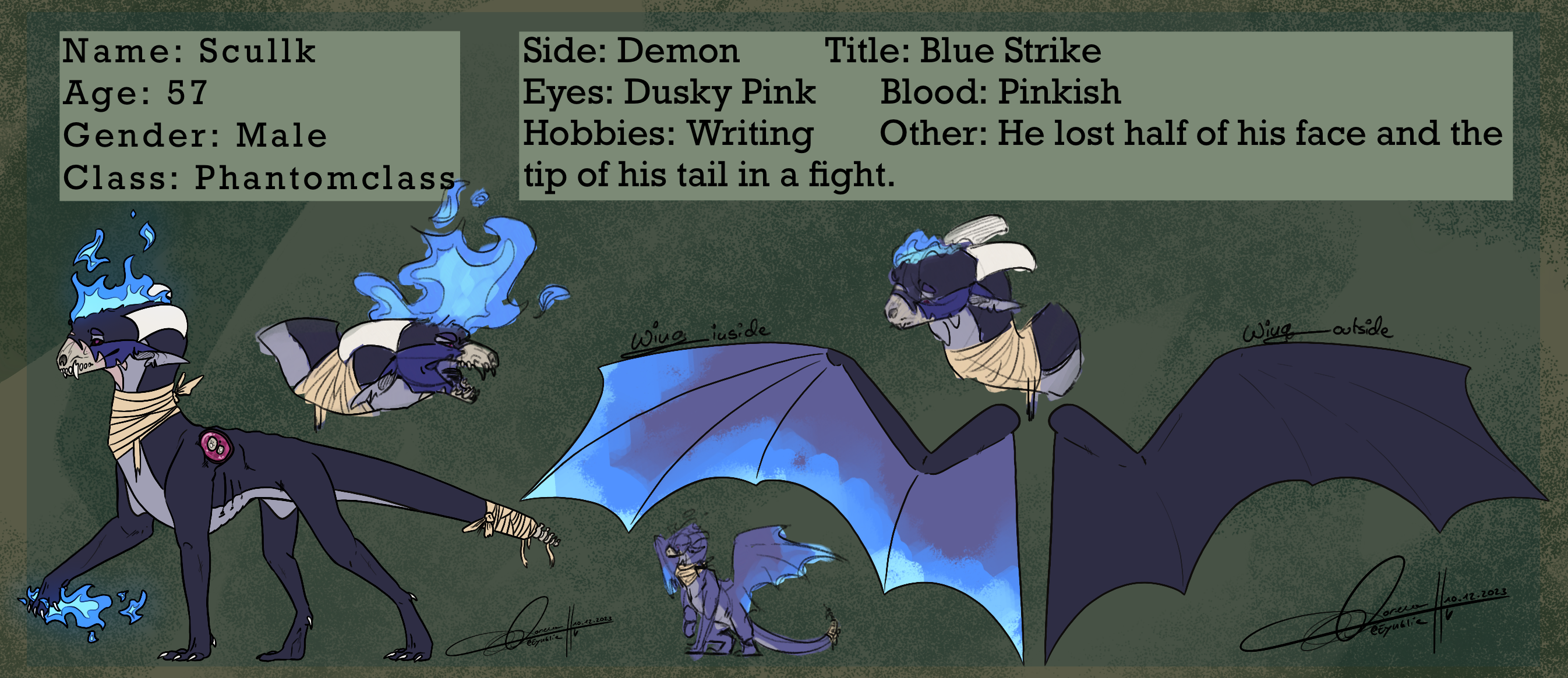 Deviantart Shulkkid Scullk official redesign by Eynklie on DeviantArt