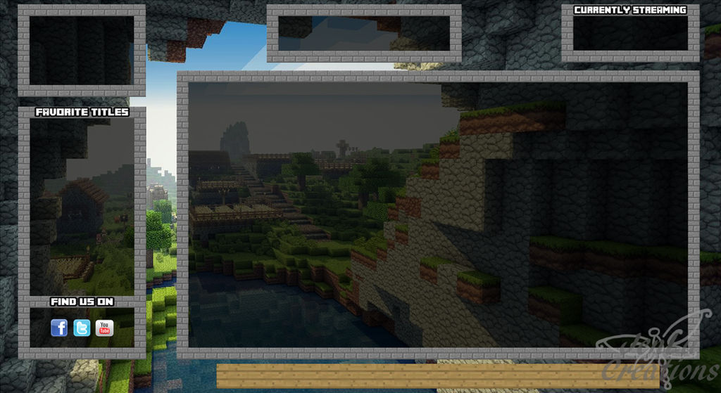 Minecraft Twitch Overlay by jenlucreations on DeviantArt