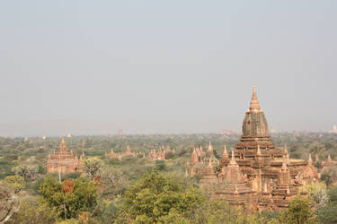 Burmese stupa