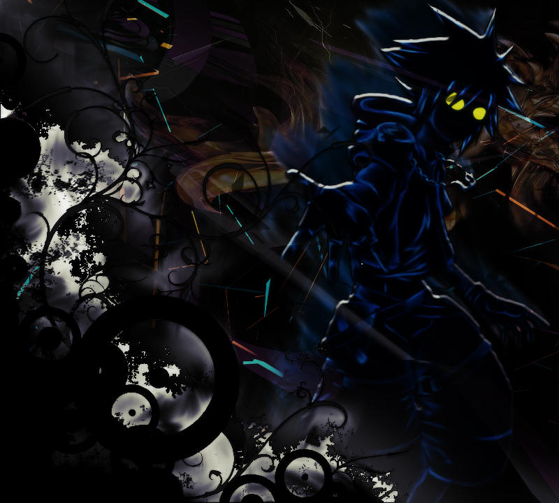 Kingdom Hearts - Sora Heartless by Robbo4 on DeviantArt