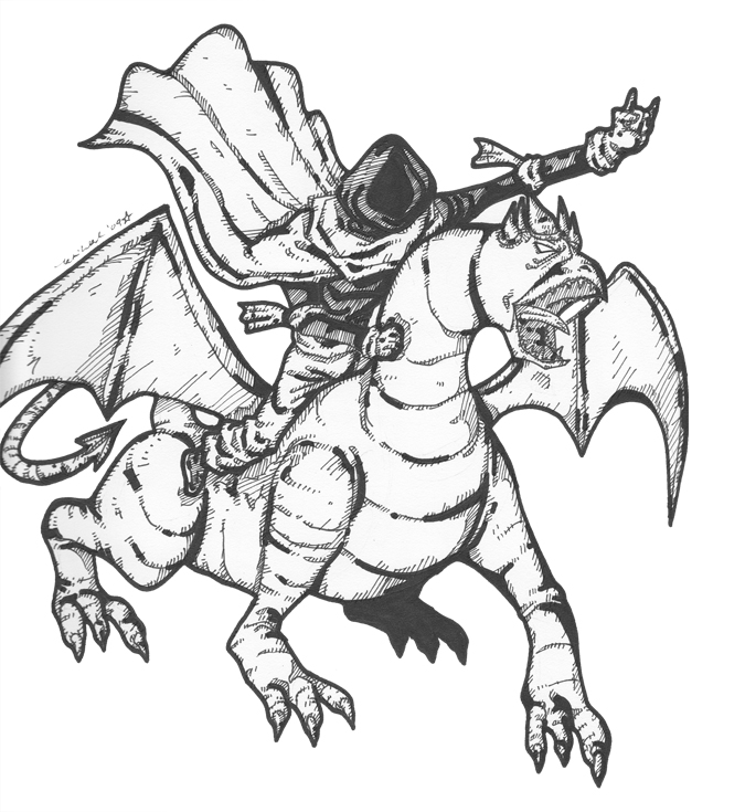 Basilisk Rider Basilisk Rider by parabola-kid on DeviantArt