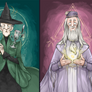 Old people from Hogwarts
