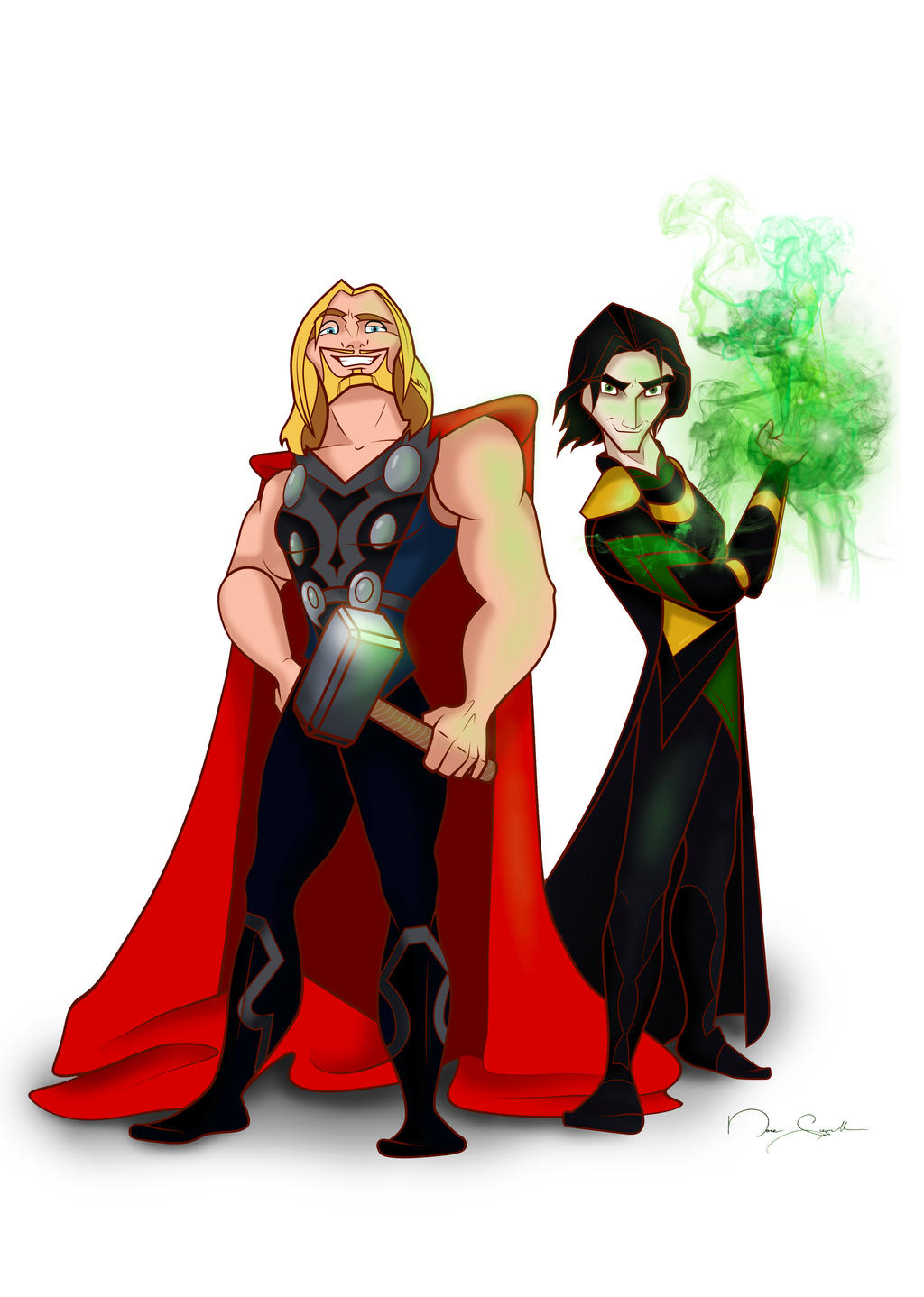 Disney Loki And Thor