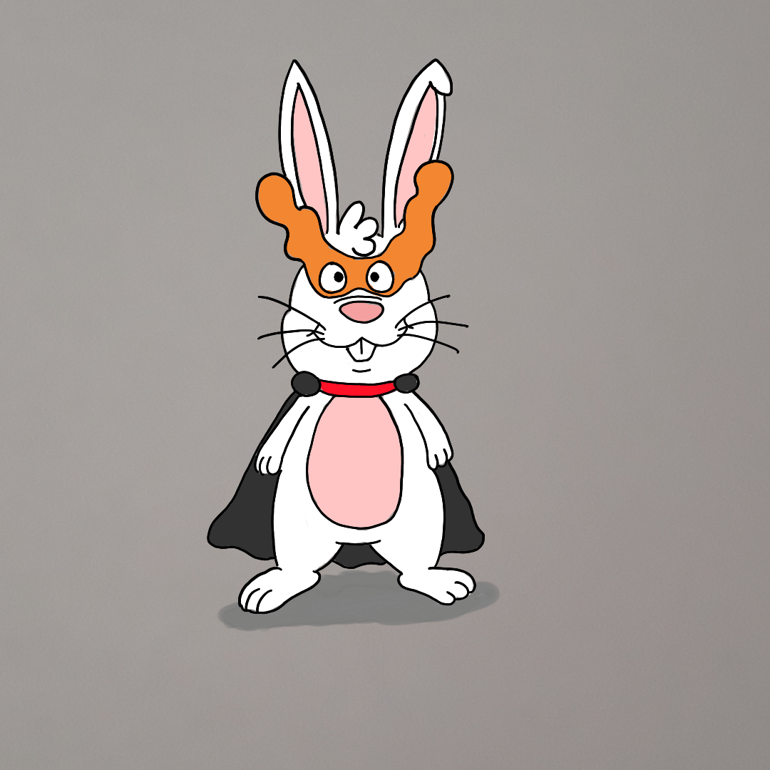 Magic Rabbit Animated Magic bunny simplified cartoon animated by bsdx on DeviantArt