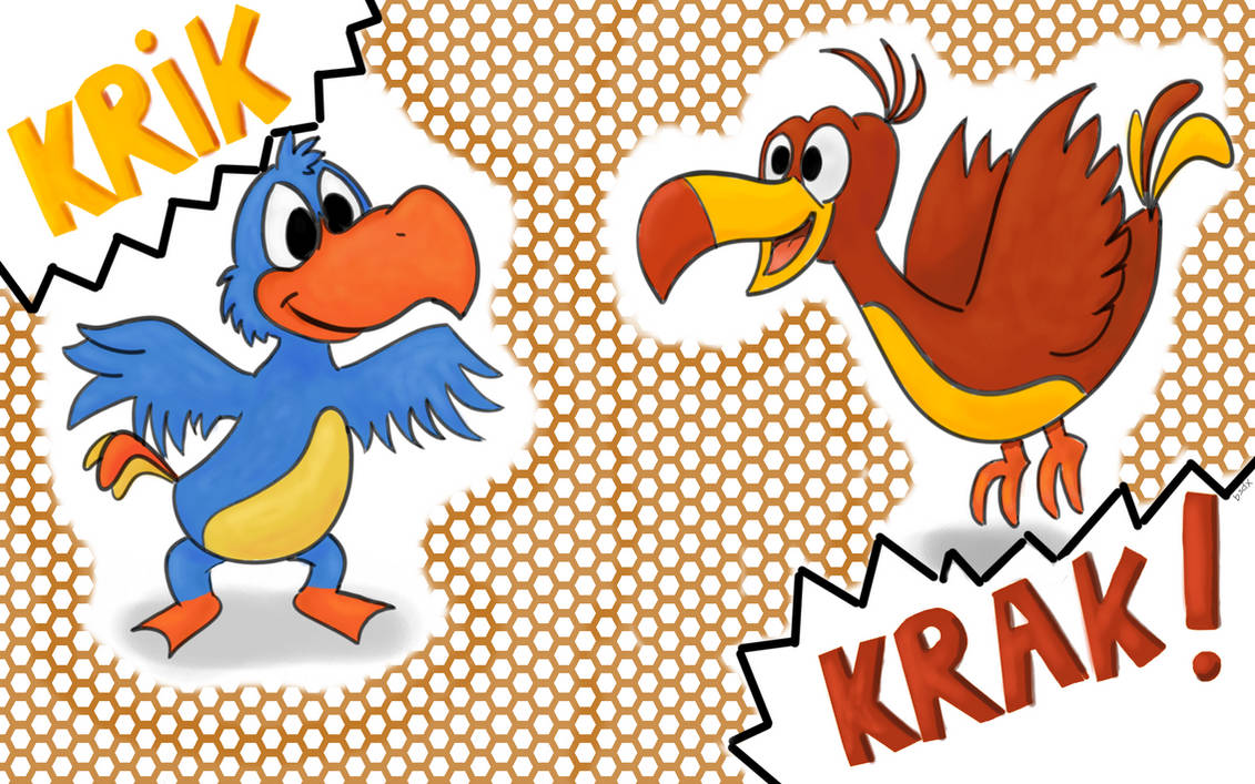 Fanart 119: Krik and Krak by bsdx on DeviantArt
