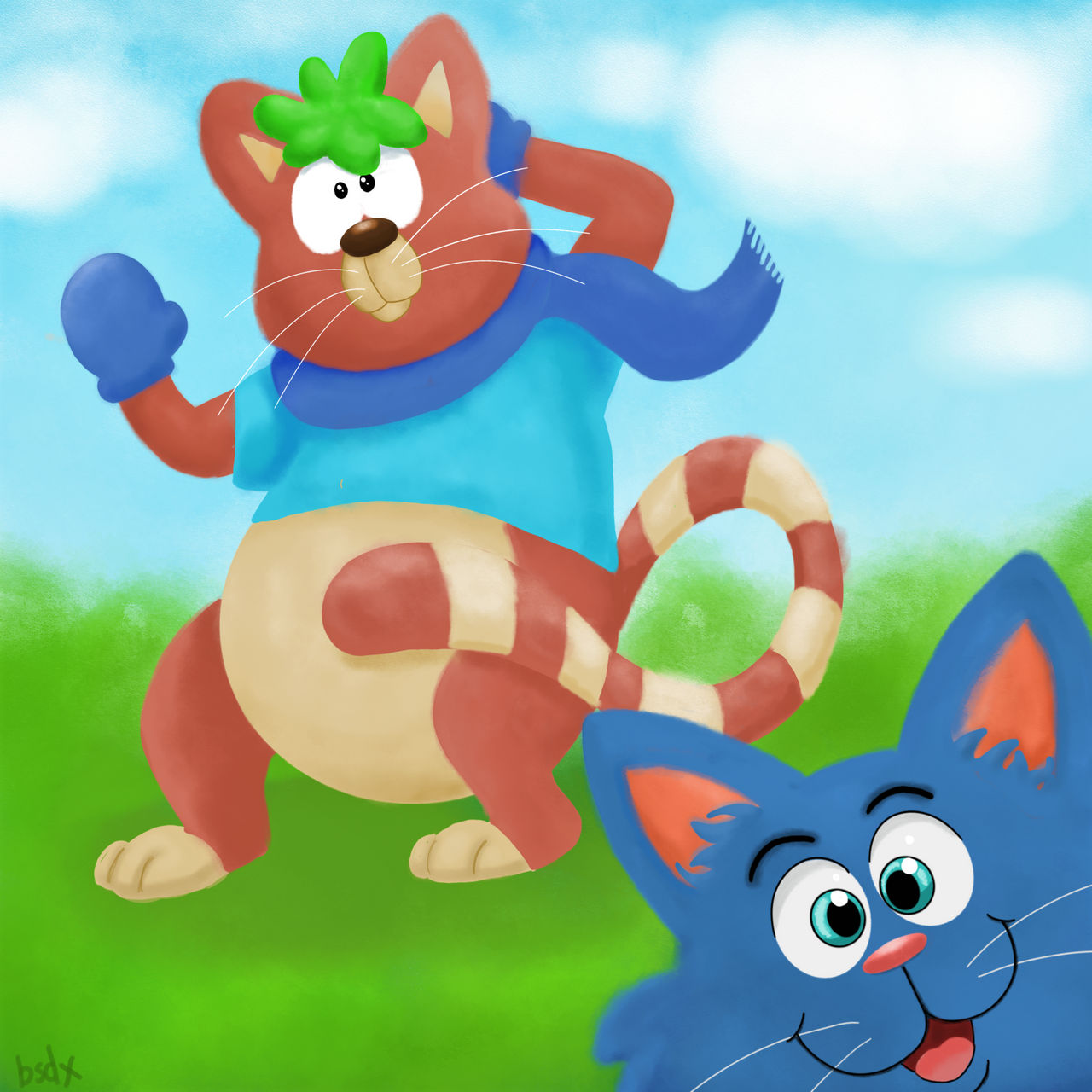 Stray cat strut by bsdx on DeviantArt