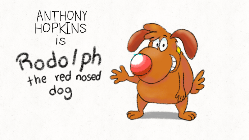 Rodolph the red nosed dog by bsdx on DeviantArt