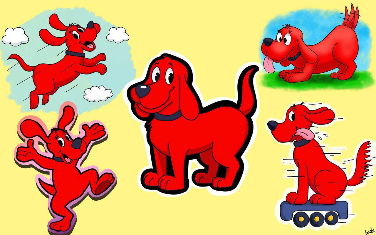 Fanart 186: Clifford the big red dog! by bsdx on DeviantArt