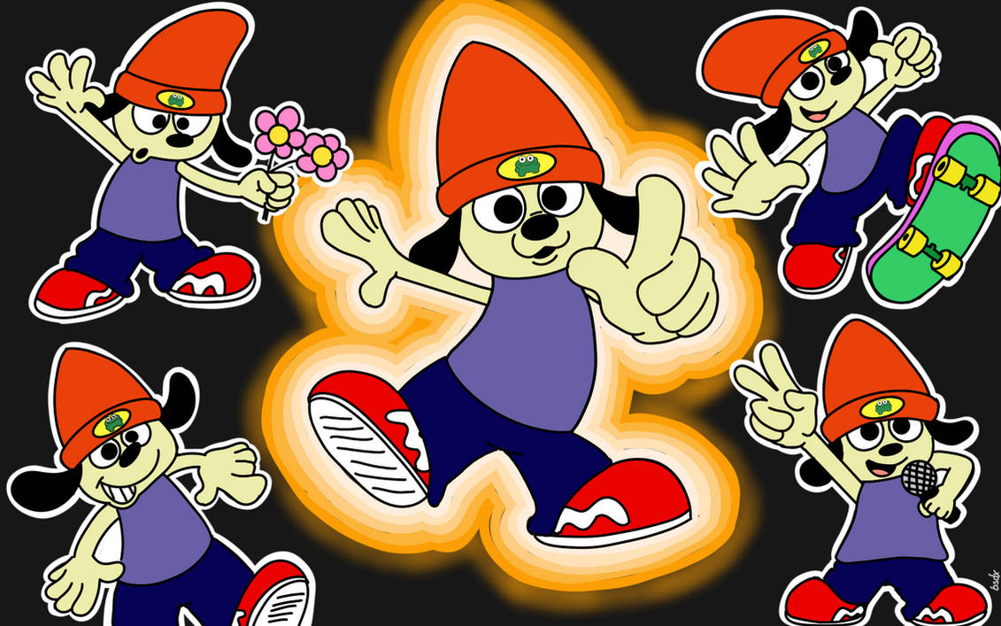 Fanart 228: PaRappa the Rapper by bsdx on DeviantArt