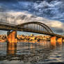 Bridge on the river Sava