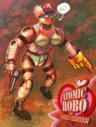 Atomic Robo in Tighty Whities