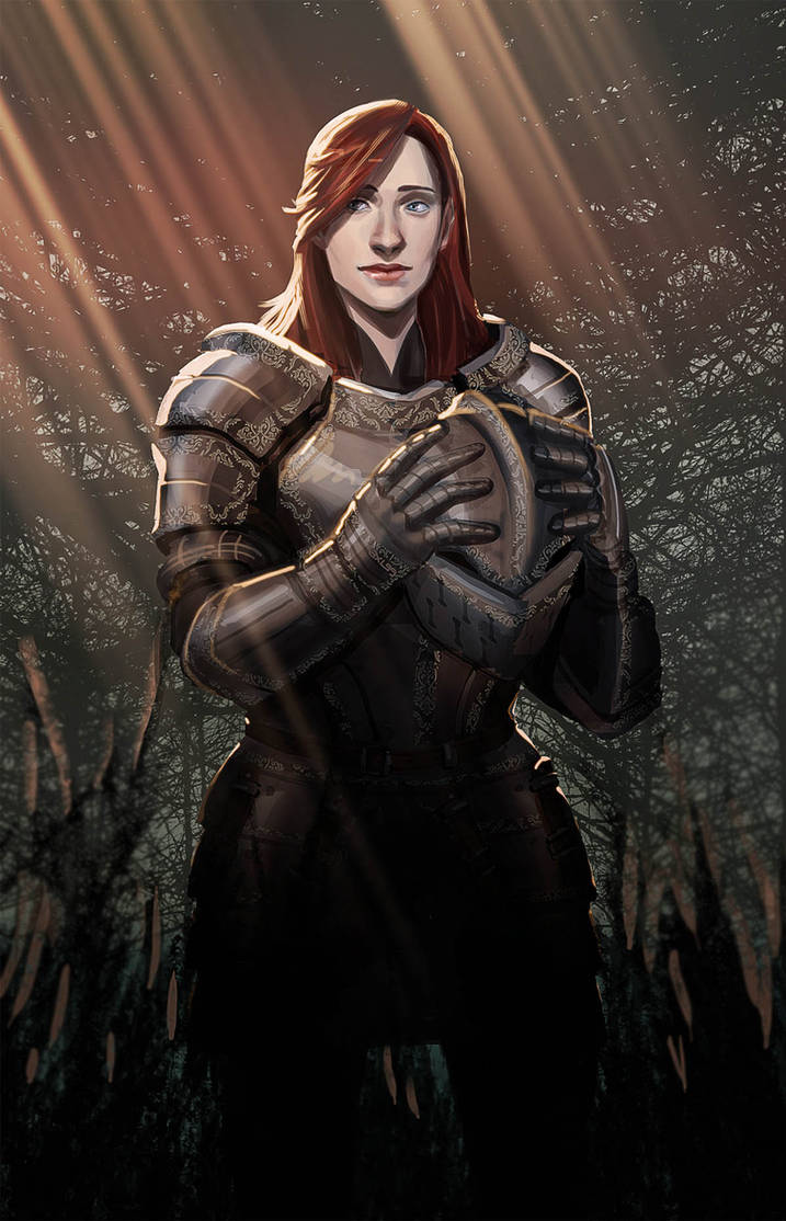 Lady Knight speedpaint by axl99 on DeviantArt