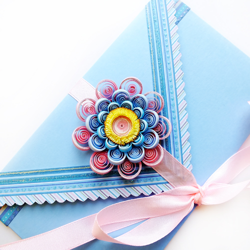 quilling envelope sweetness