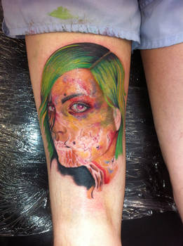 Tattoo Zombie Portrait