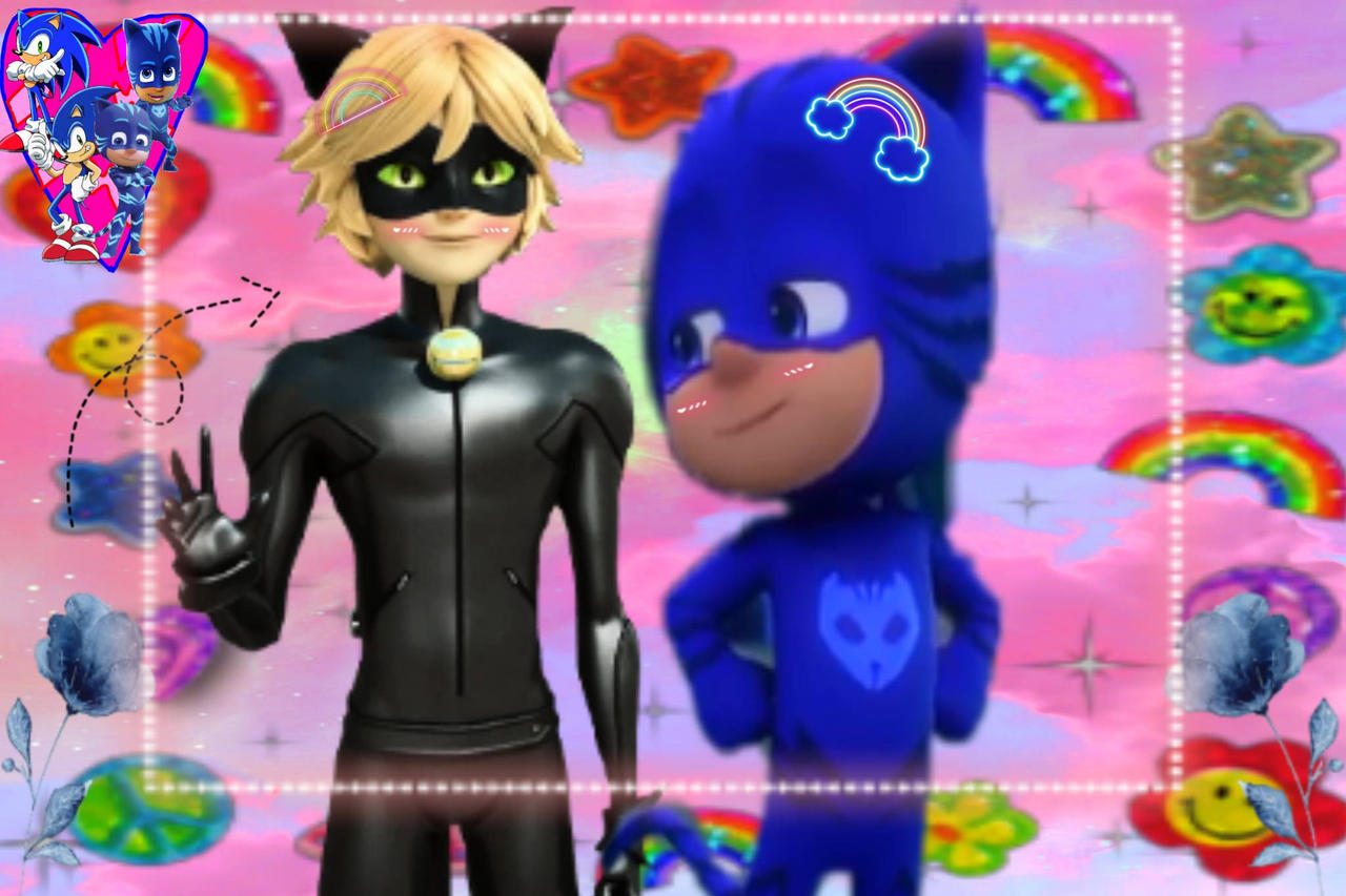 CatBoy and CatNoir Again!! by Rainbow-Reader on DeviantArt