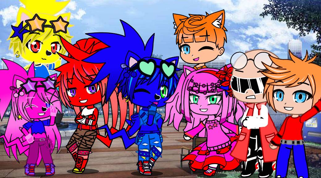 Sonic X in Gacha Club by RainbowReaderDrawsDA on DeviantArt