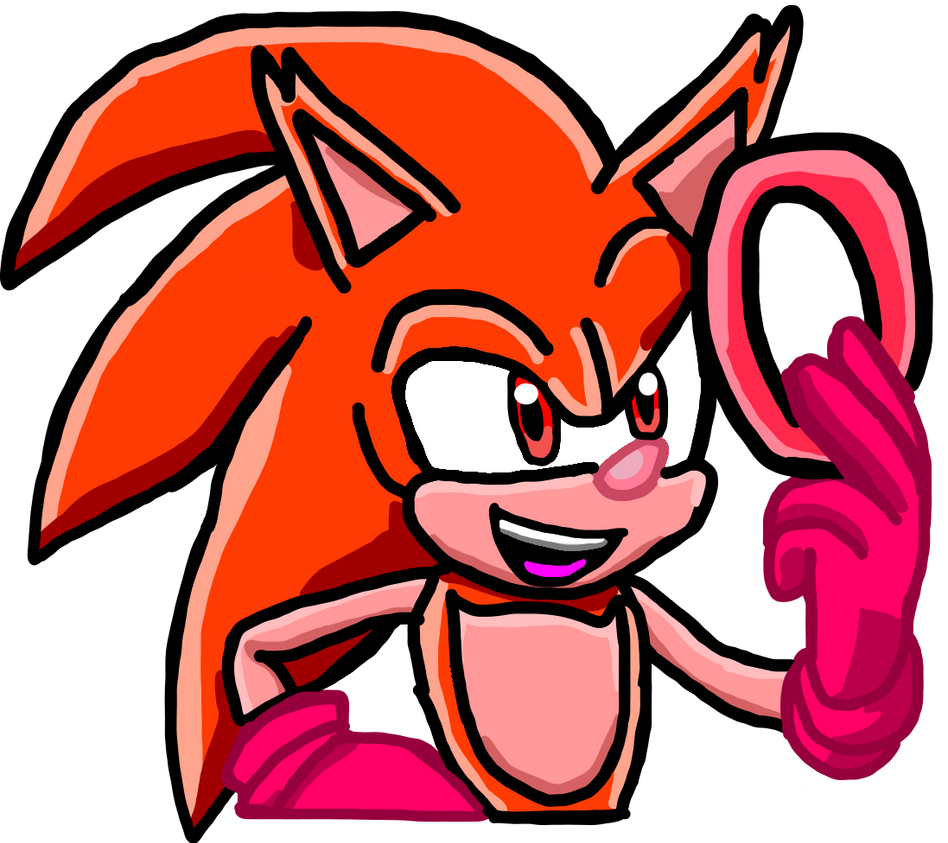 Sonic Fire Rings FireSonic with fire ring by Rainbow-Reader on DeviantArt