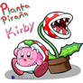 piranha Plant y Kirby