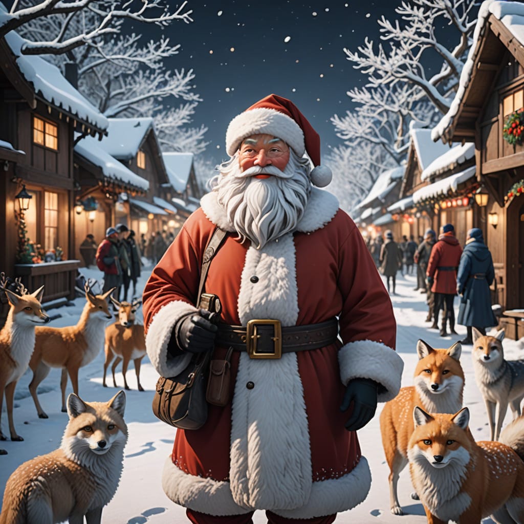 Santa Claus by aiartcreatorco on DeviantArt