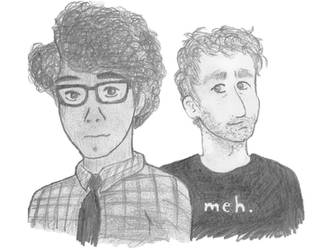 Moss and Roy-IT Crowd