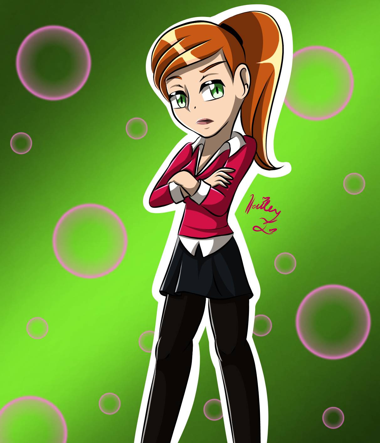 Gwen (Ultimate Alien version) by MikataNeko42024 on DeviantArt