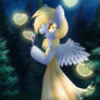 Derpy and bubbles heart