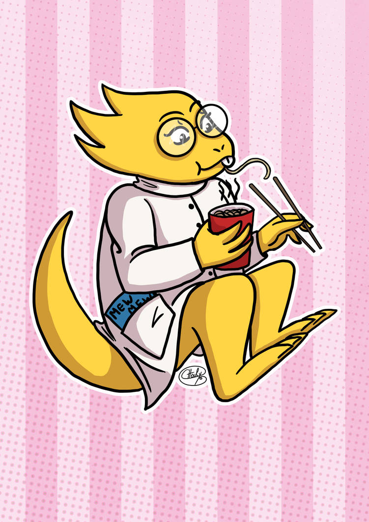 Card-alphys by Chouly-only on DeviantArt