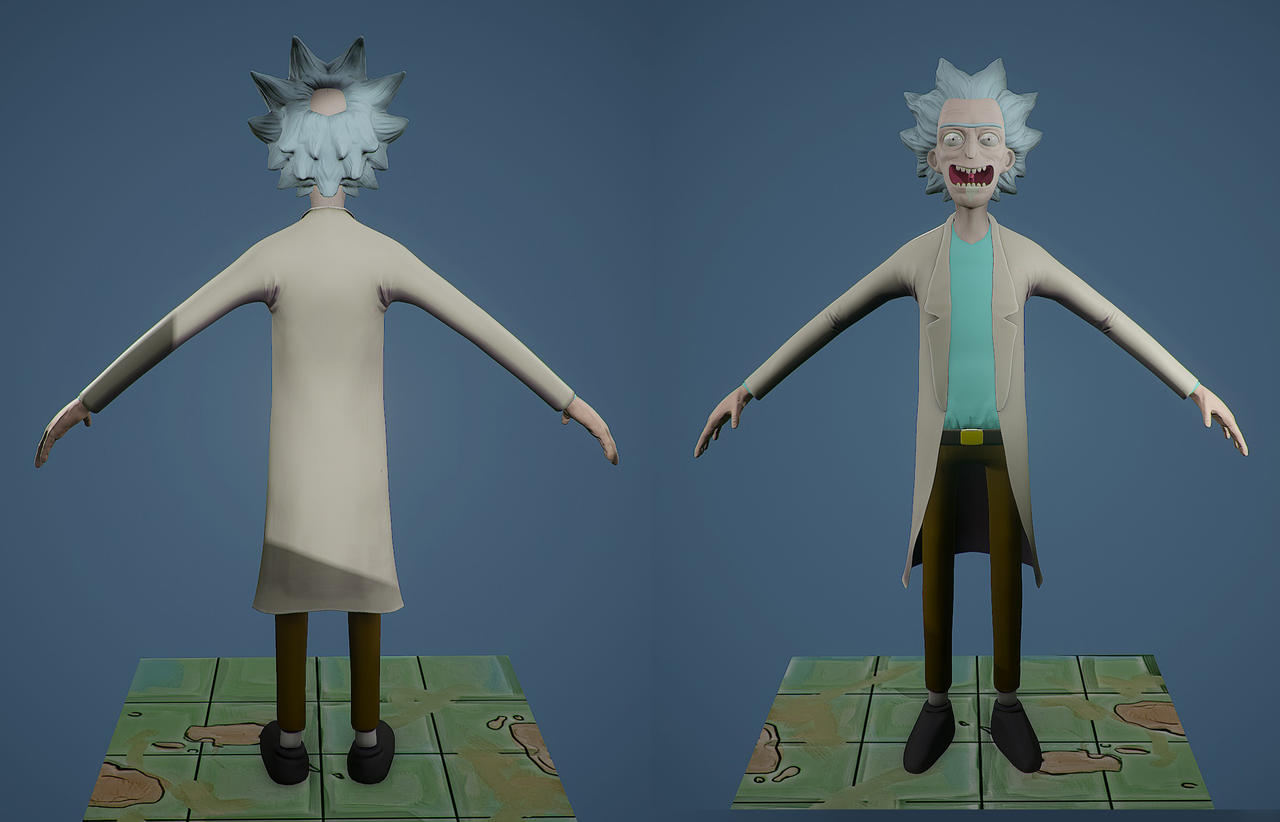 Rick from Rick 'n Morty