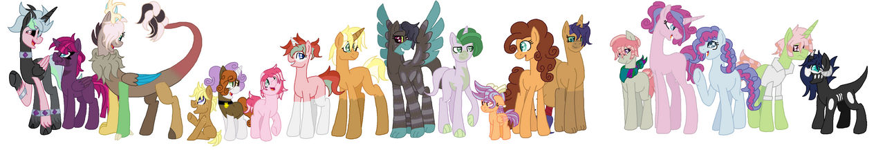 Mlp Next Gen Color Guide mlp next gen line up by LucyLink on DeviantArt