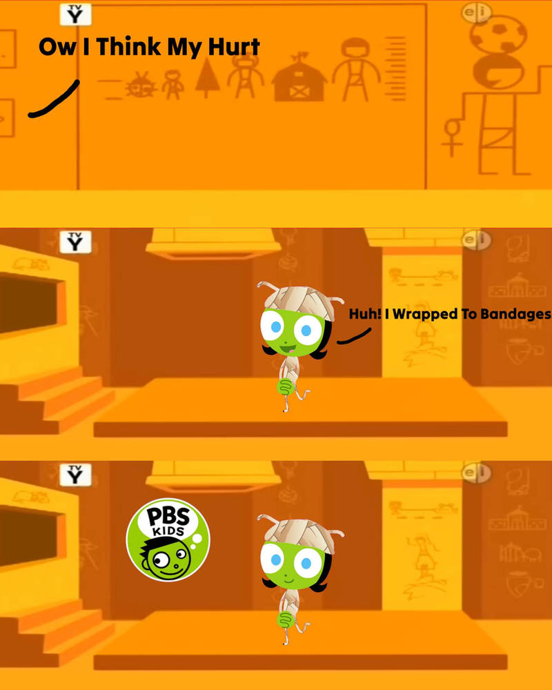PBS KIDS Comic 2013 Wrap To The Mummy #3 by PBSKids4ever on DeviantArt