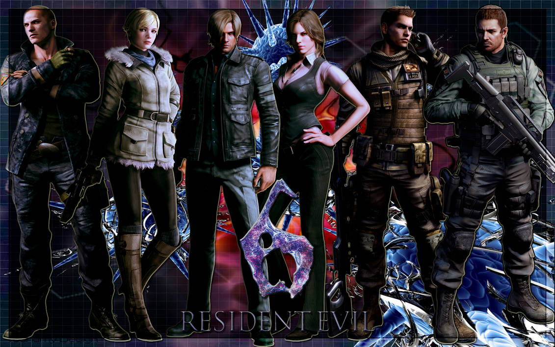 Resident evil 1 дата выхода. Resident Evil 6. Resident Evil 6 (игра, 2020). Резидент ивел 6 персонажи.