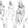 Assassin's Creed Concept girl process