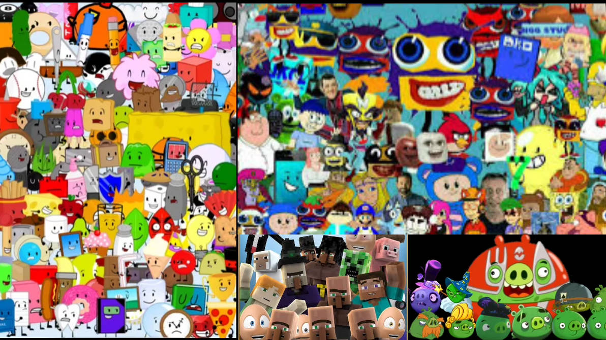 Everybody Basic Character All Of The Characters! by georgelvis63 on DeviantArt